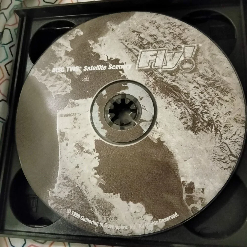 Fly PC Game 3 Disc Set Terminal Reality Flight Simulation Aviation CD 1999